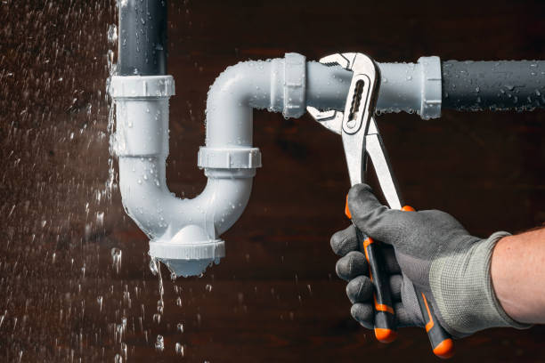 Professional Drain Cleaning technician working in Hancock, MI